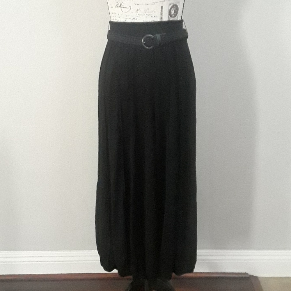 NWT Black Maxi Skirt